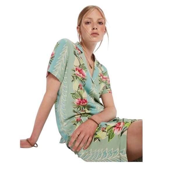 Scotch & Soda Poolside Floral Shirt - M - Picture 1 of 9